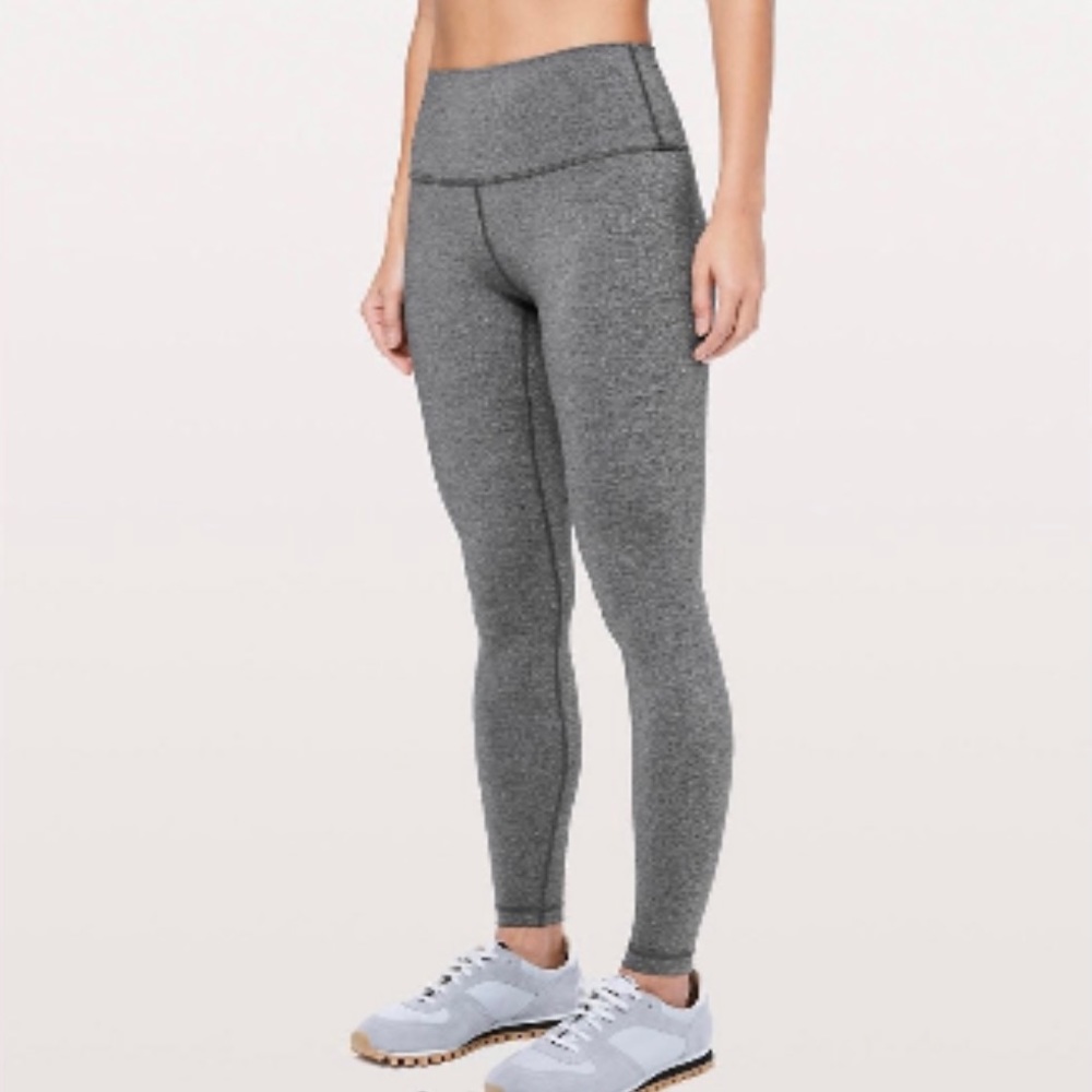 Lululemon Wunder Under Gray Leggings - Size 8
